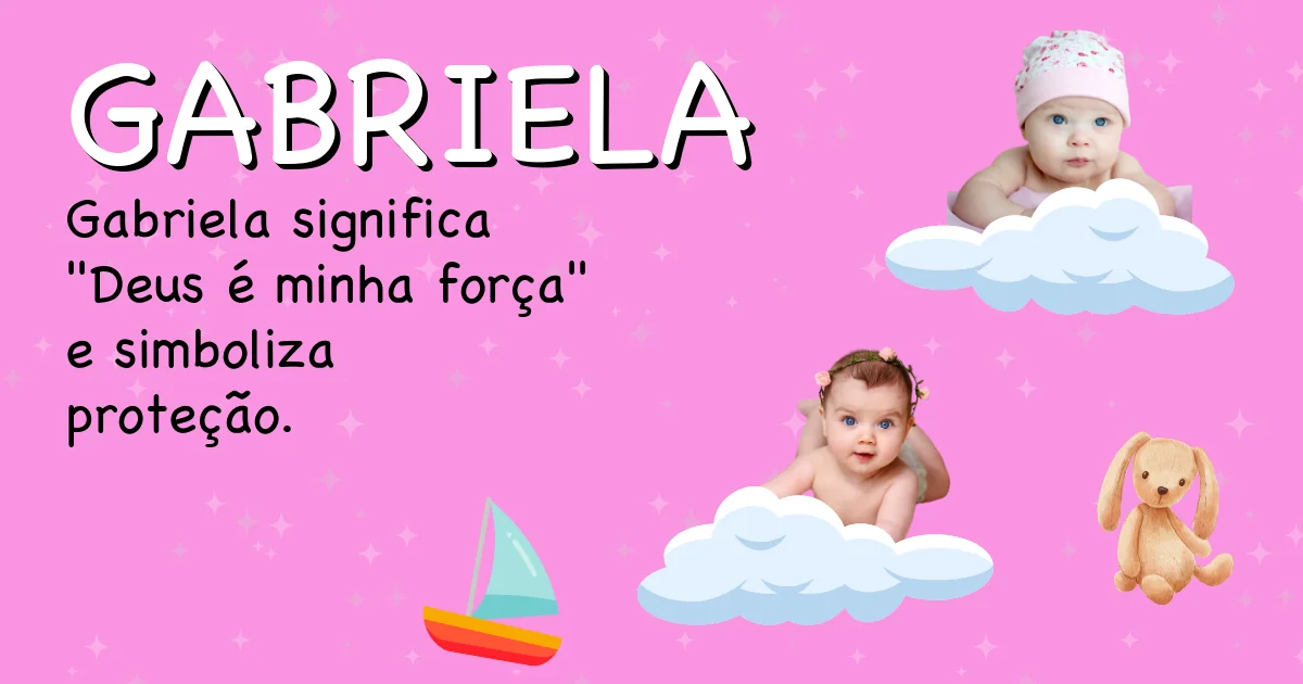 Significado do nome Gabriela - Descubra a origem e significado deste nome
