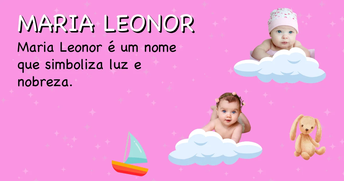 Significado do nome Maria leonor - Descubra a origem e significado deste nome