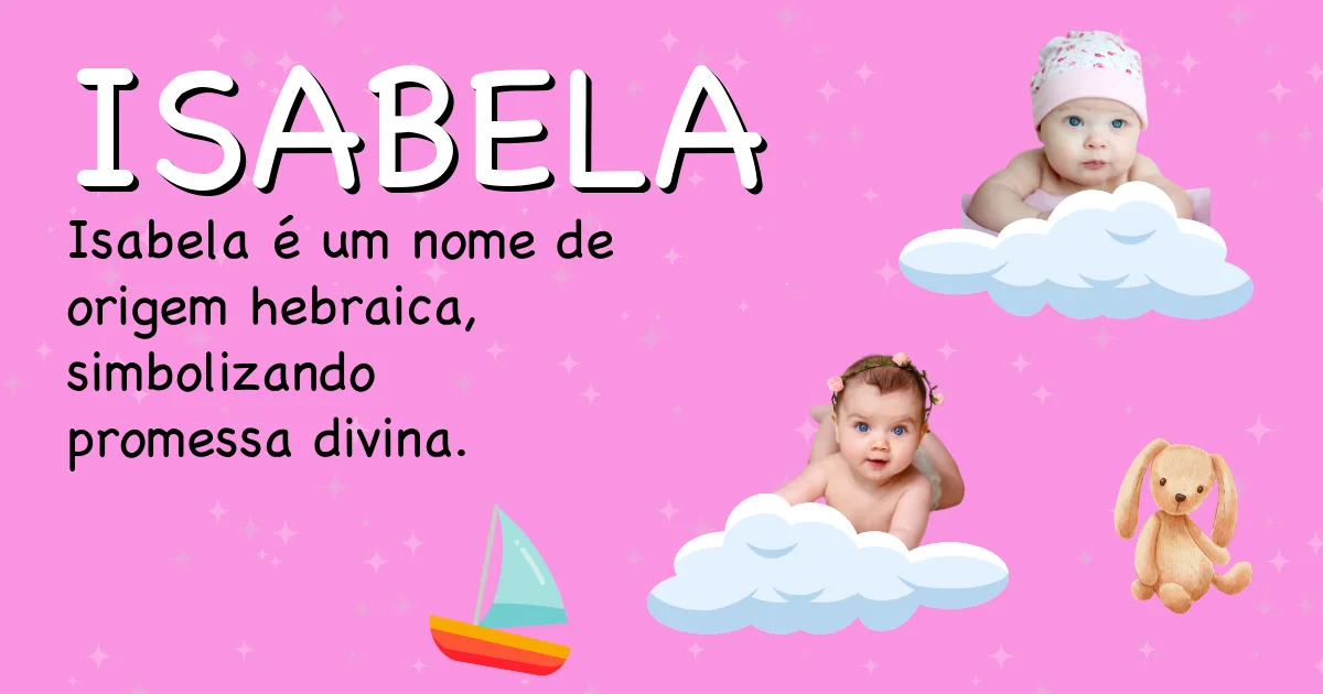 Significado do nome Isabela - Descubra a origem e significado deste nome