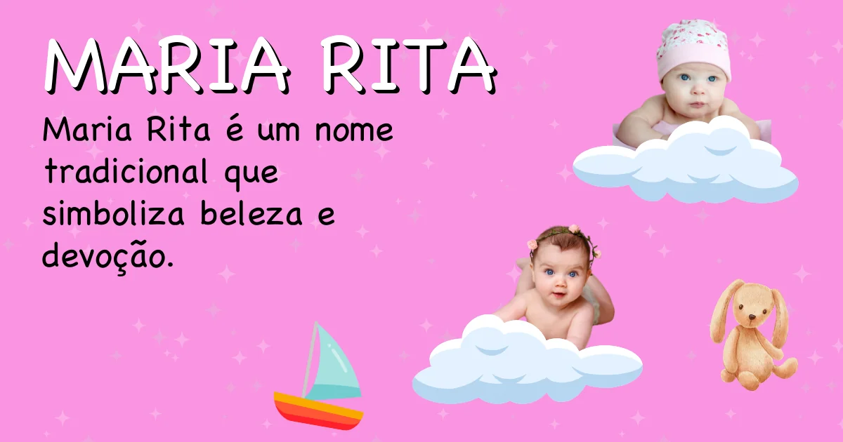 Significado do nome Maria rita - Descubra a origem e significado deste nome