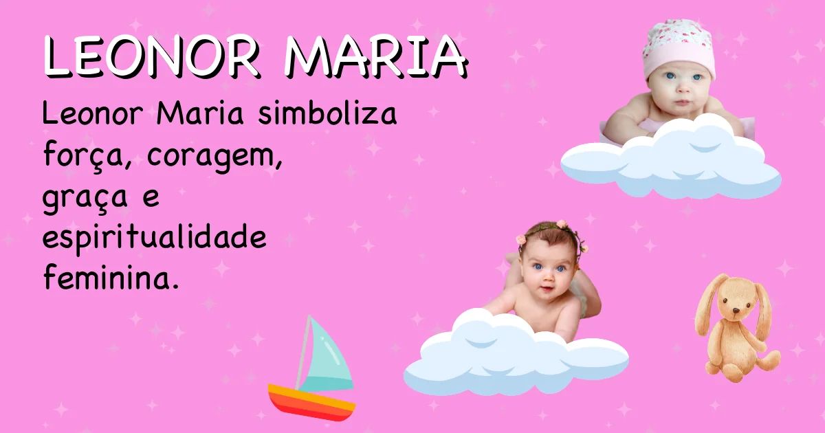 Significado do nome Leonor maria - Descubra a origem e significado deste nome