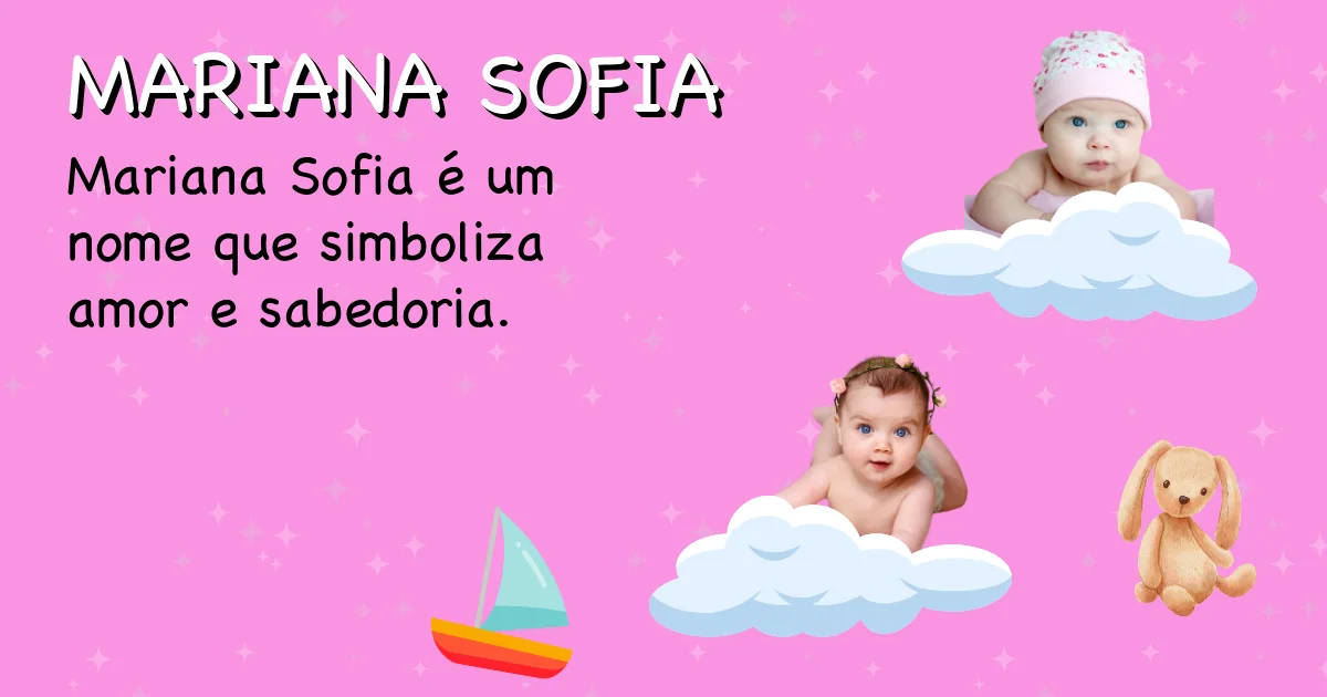 Significado do nome Mariana sofia - Descubra a origem e significado deste nome