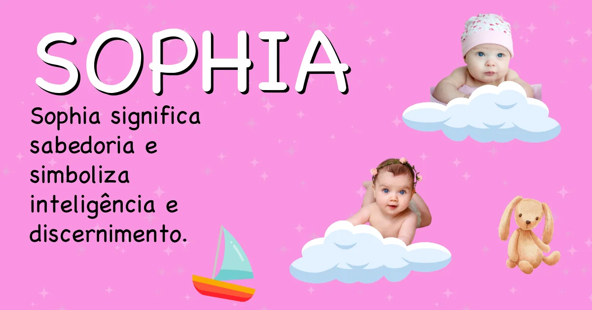 Significado do nome Sophia - Descubra a origem e significado deste nome