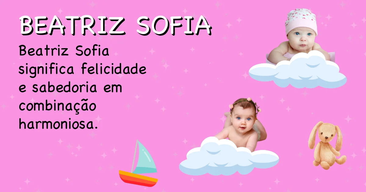 Significado do nome Beatriz sofia - Descubra a origem e significado deste nome