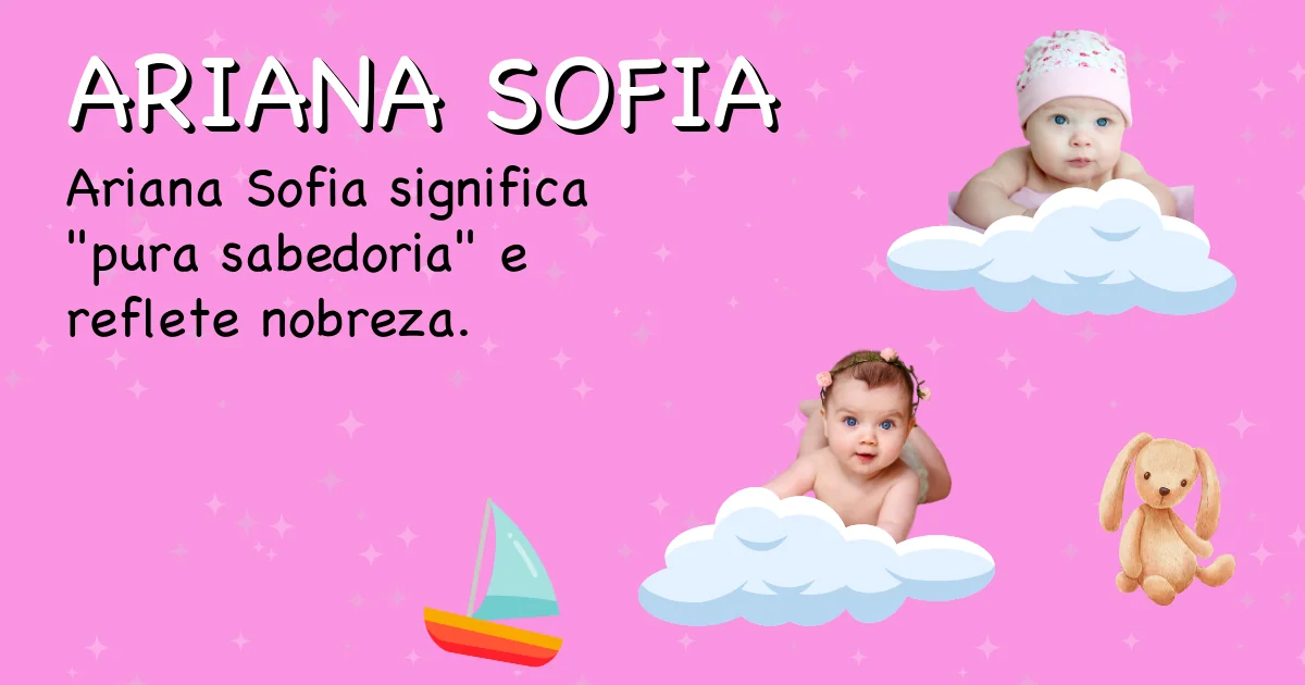 Significado do nome Ariana sofia - Descubra a origem e significado deste nome