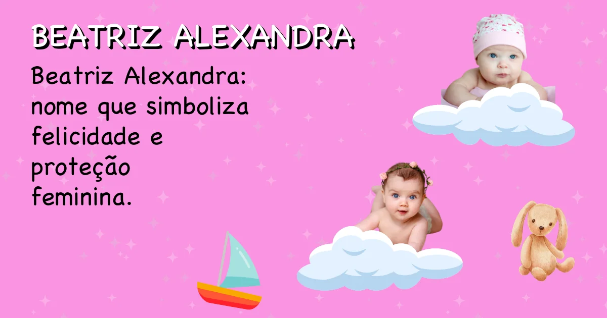 Significado do nome Beatriz alexandra - Descubra a origem e significado deste nome