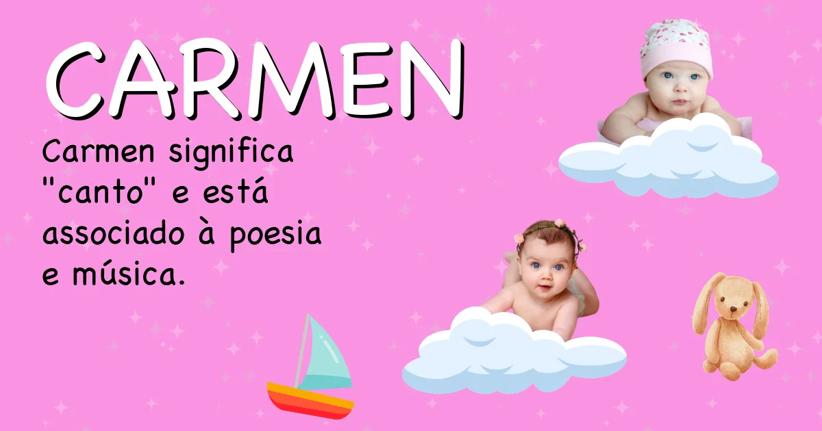 Significado do nome Carmen - Descubra a origem e significado deste nome