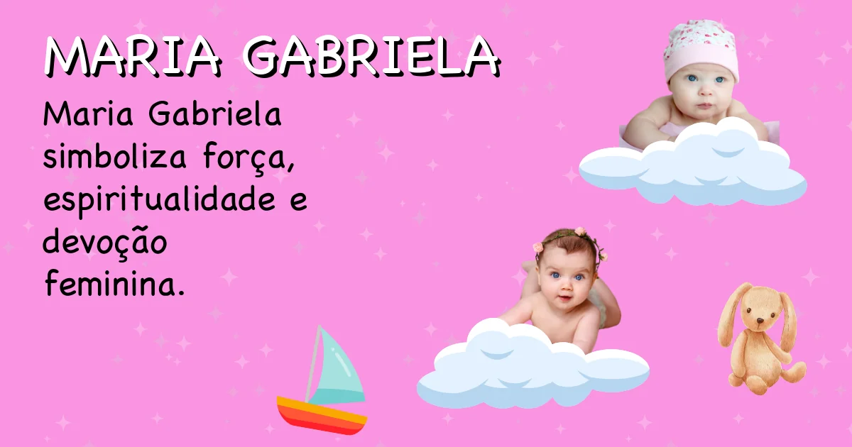 Significado do nome Maria gabriela - Descubra a origem e significado deste nome