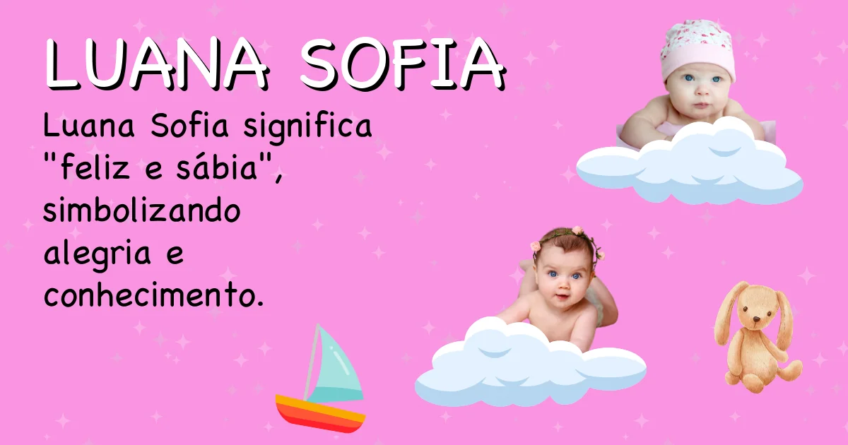 Significado do nome Luana sofia - Descubra a origem e significado deste nome