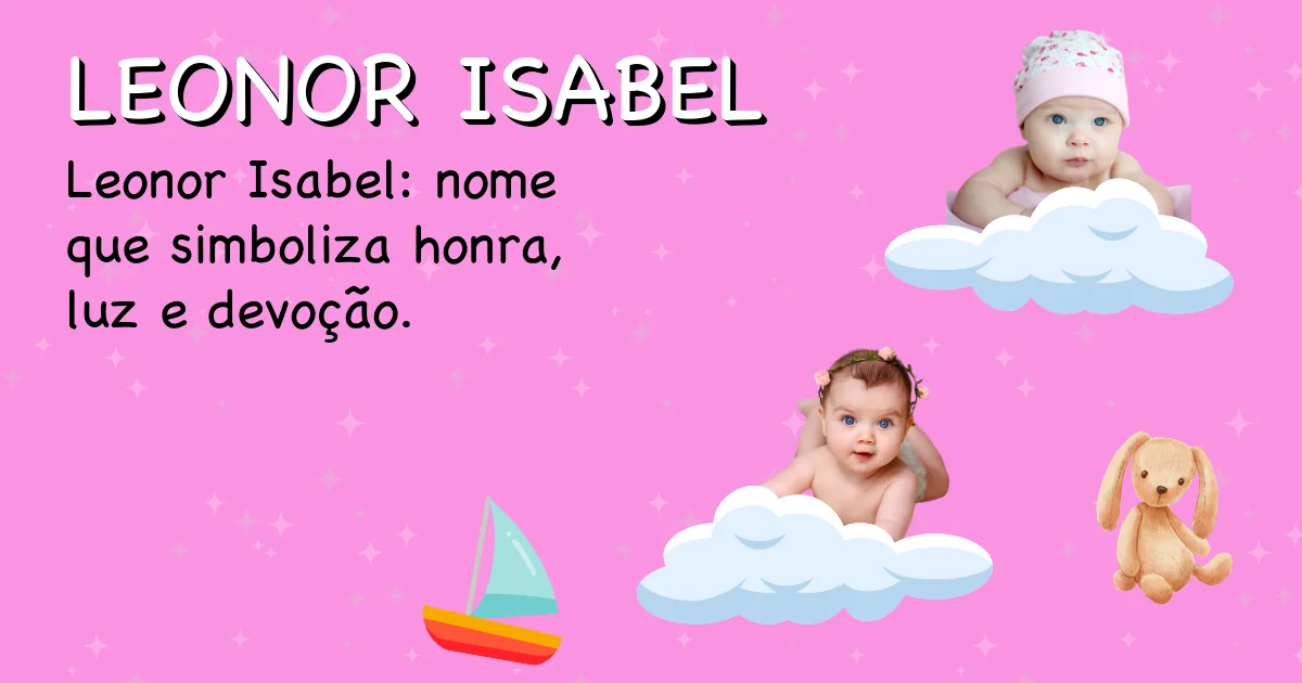 Significado do nome Leonor isabel - Descubra a origem e significado deste nome
