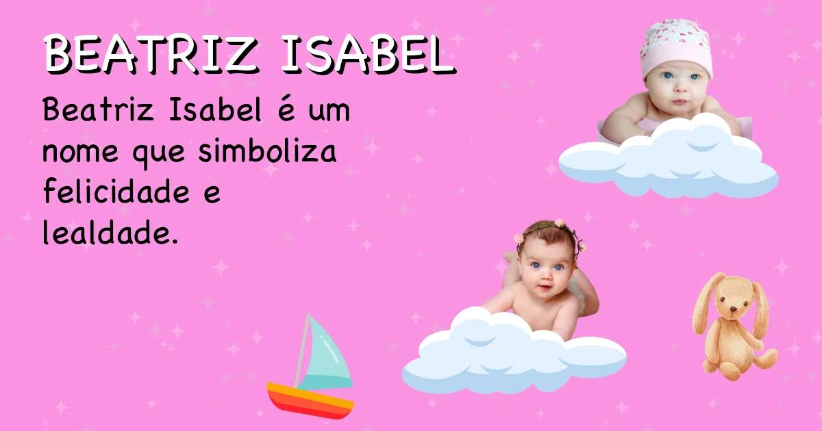 Significado do nome Beatriz isabel - Descubra a origem e significado deste nome