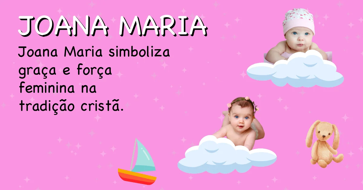 Significado do nome Joana maria - Descubra a origem e significado deste nome