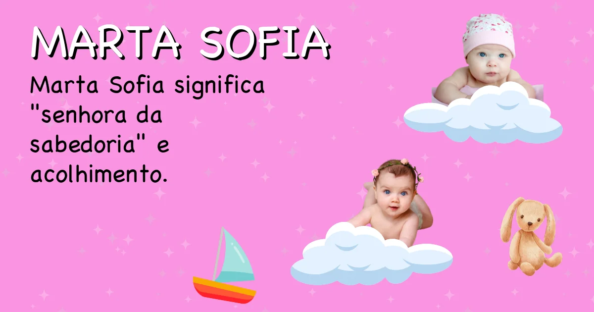 Significado do nome Marta sofia - Descubra a origem e significado deste nome