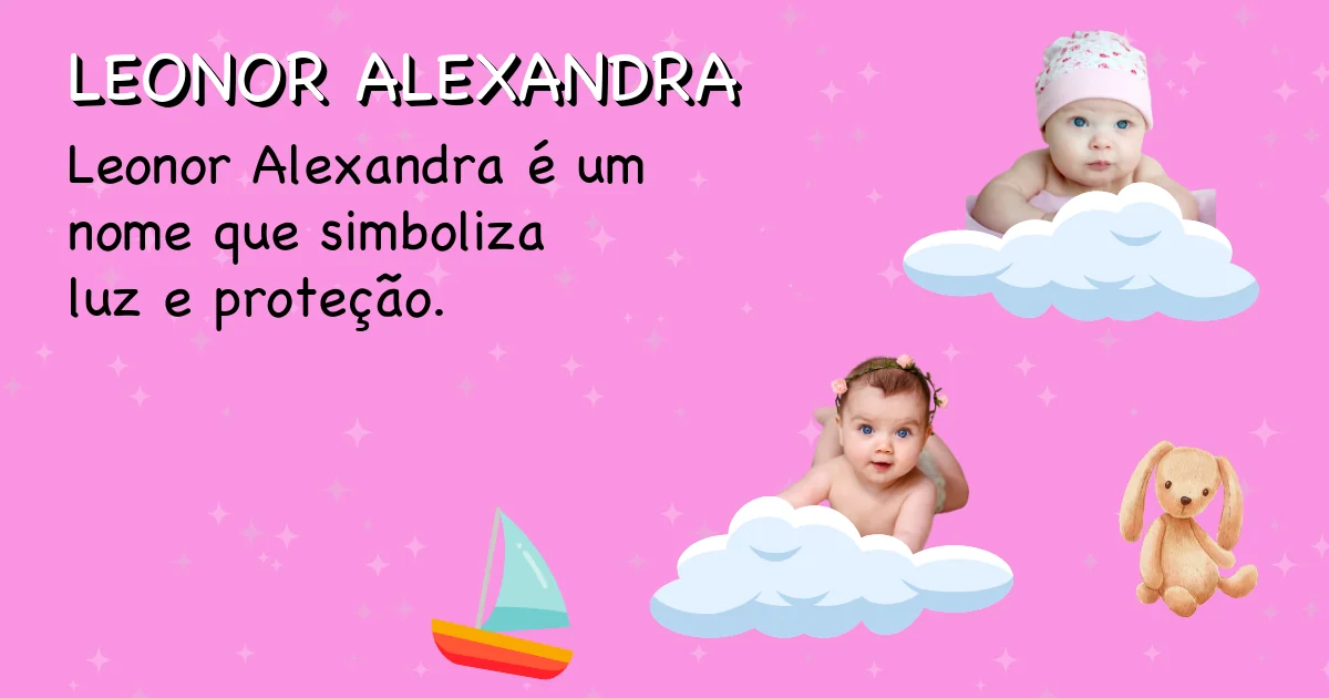 Significado do nome Leonor alexandra - Descubra a origem e significado deste nome