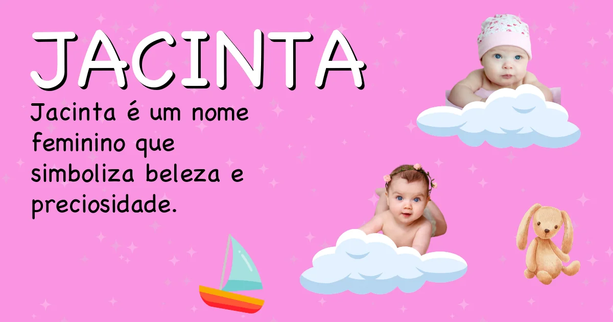 Significado do nome Jacinta - Descubra a origem e significado deste nome