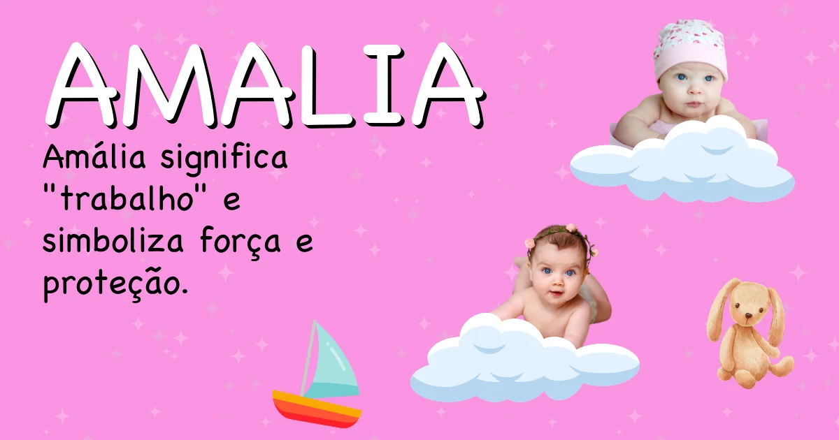 Significado do nome Amalia - Descubra a origem e significado deste nome
