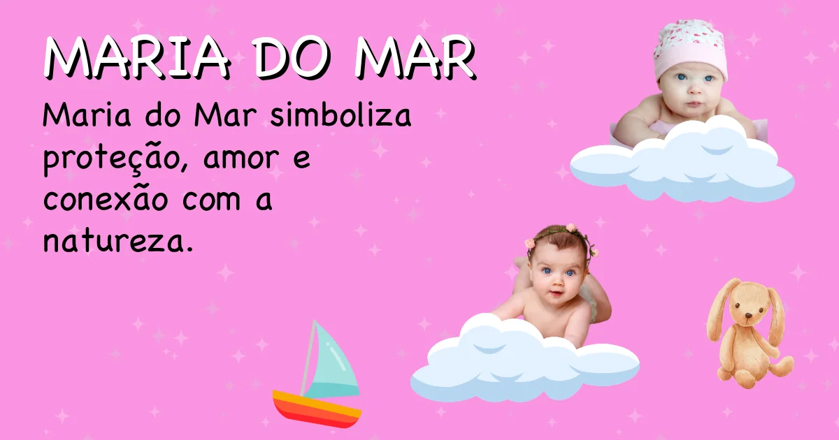 Significado do nome Maria do mar - Descubra a origem e significado deste nome
