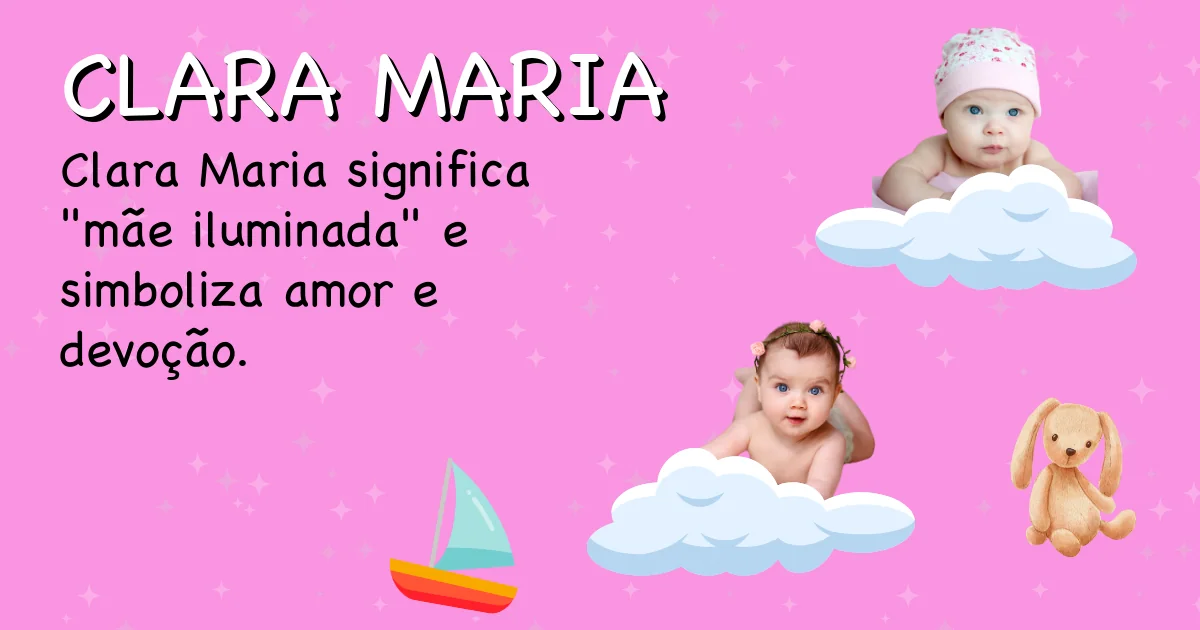 Significado do nome Clara maria - Descubra a origem e significado deste nome