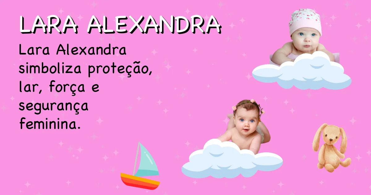 Significado do nome Lara alexandra - Descubra a origem e significado deste nome