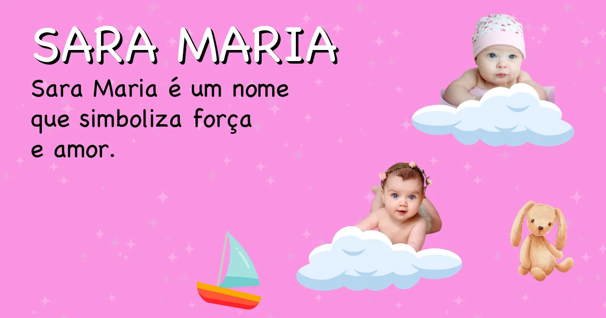 Significado do nome Sara maria - Descubra a origem e significado deste nome
