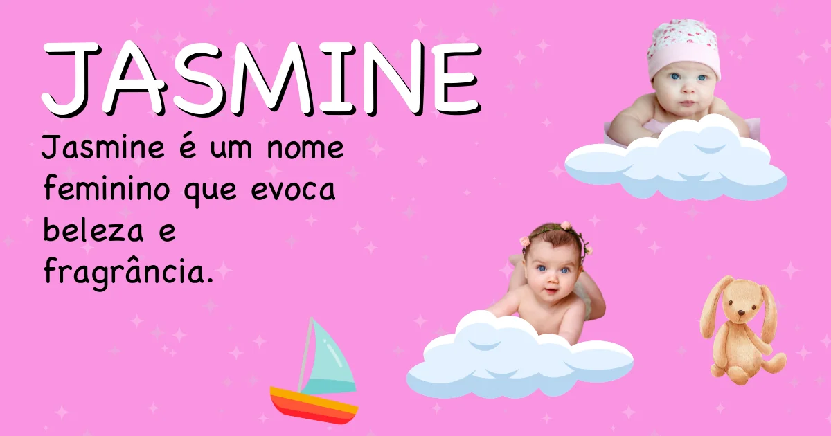 Significado do nome Jasmine - Descubra a origem e significado deste nome