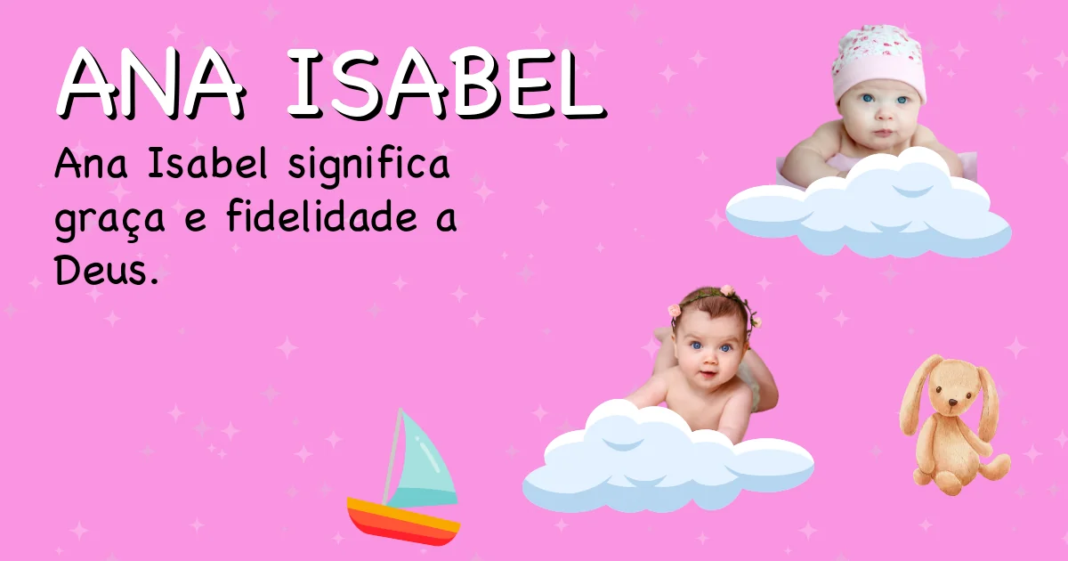 Significado do nome Ana isabel - Descubra a origem e significado deste nome