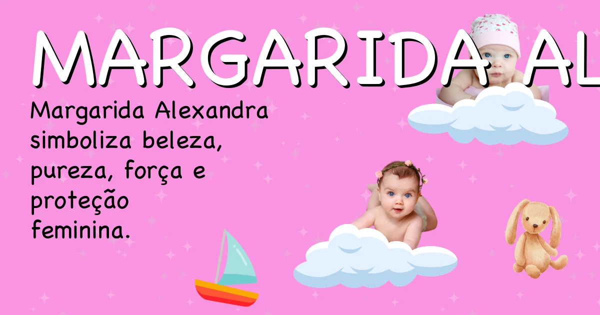Significado do nome Margarida alexandra - Descubra a origem e significado deste nome