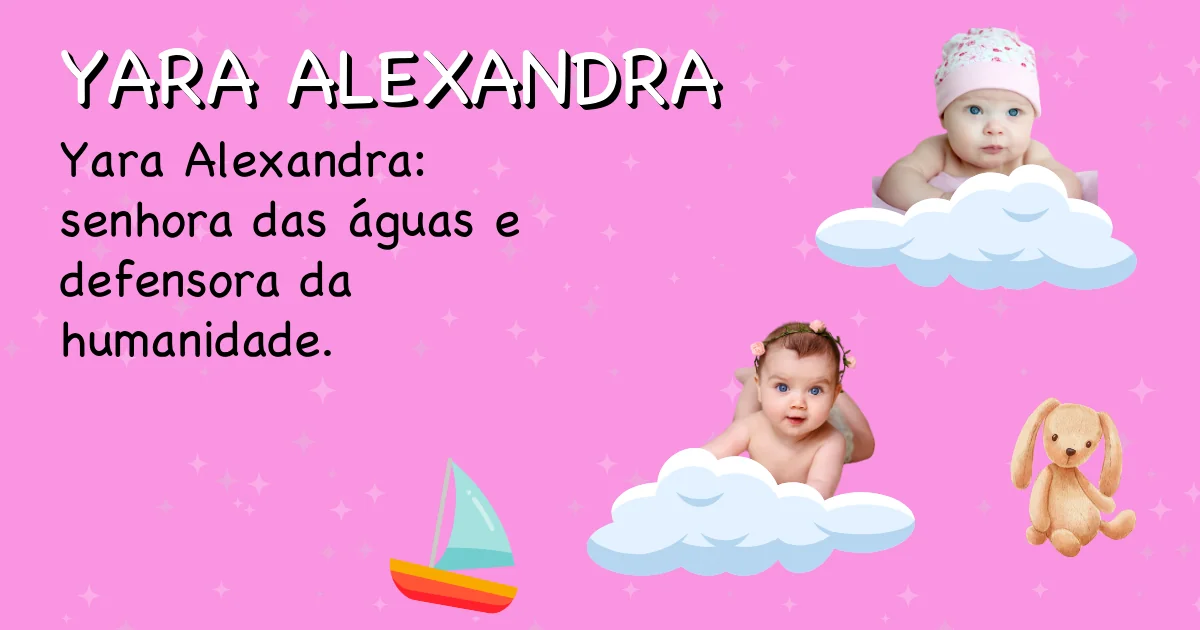 Significado do nome Yara alexandra - Descubra a origem e significado deste nome