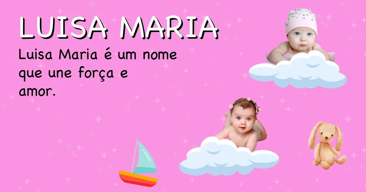 Significado do nome Luisa maria - Descubra a origem e significado deste nome