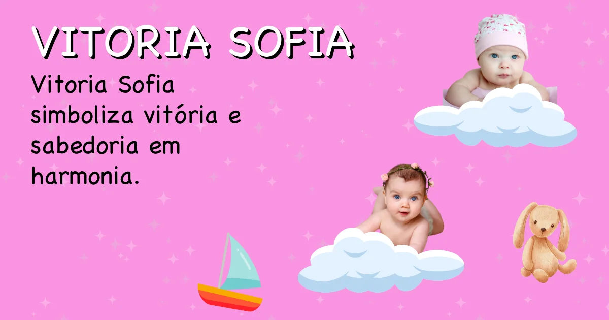 Significado do nome Vitoria sofia - Descubra a origem e significado deste nome
