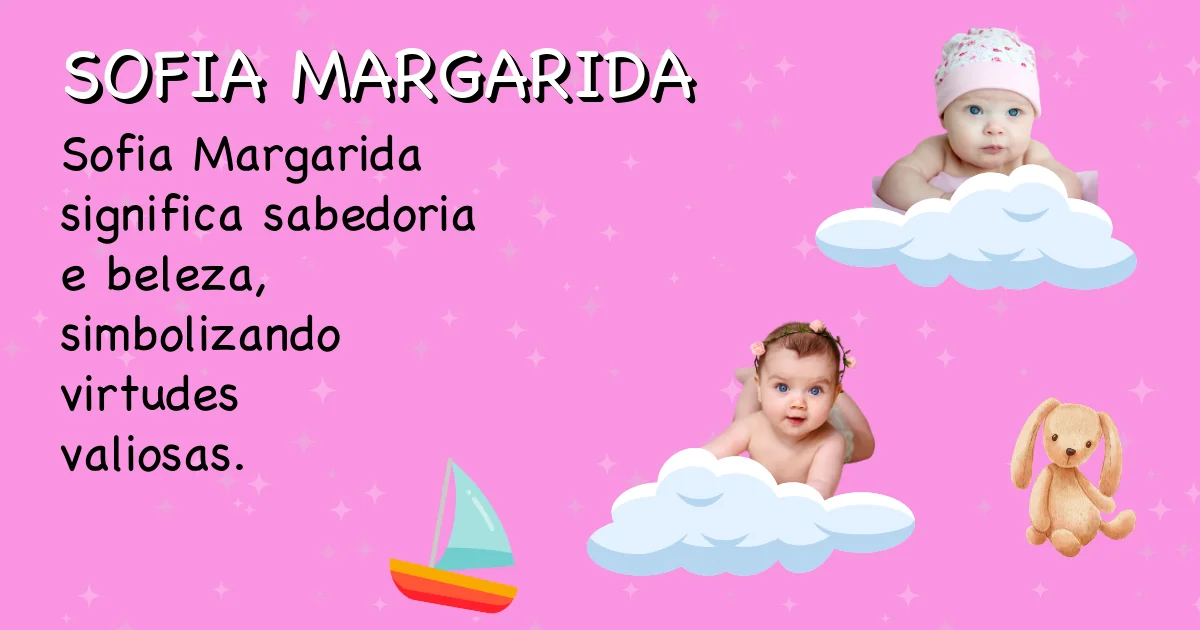 Significado do nome Sofia margarida - Descubra a origem e significado deste nome