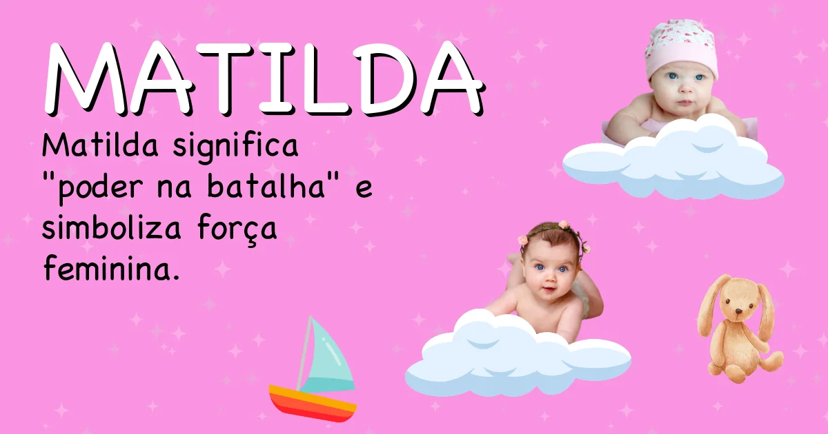 Significado do nome Matilda - Descubra a origem e significado deste nome