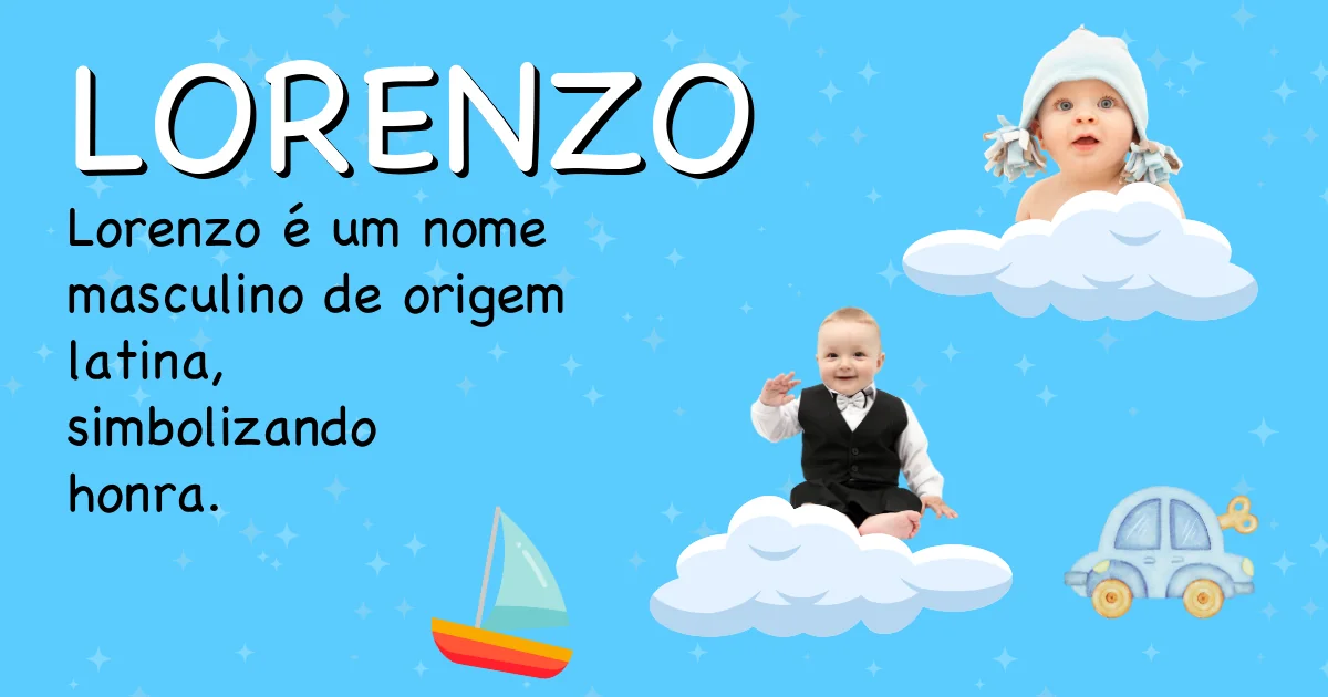 Significado do nome Lorenzo - Descubra a origem e significado deste nome