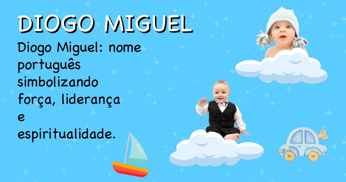 Significado do nome Diogo miguel - Descubra a origem e significado deste nome