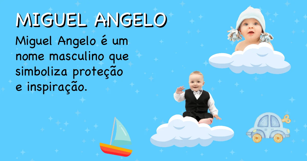 Significado do nome Miguel angelo - Descubra a origem e significado deste nome