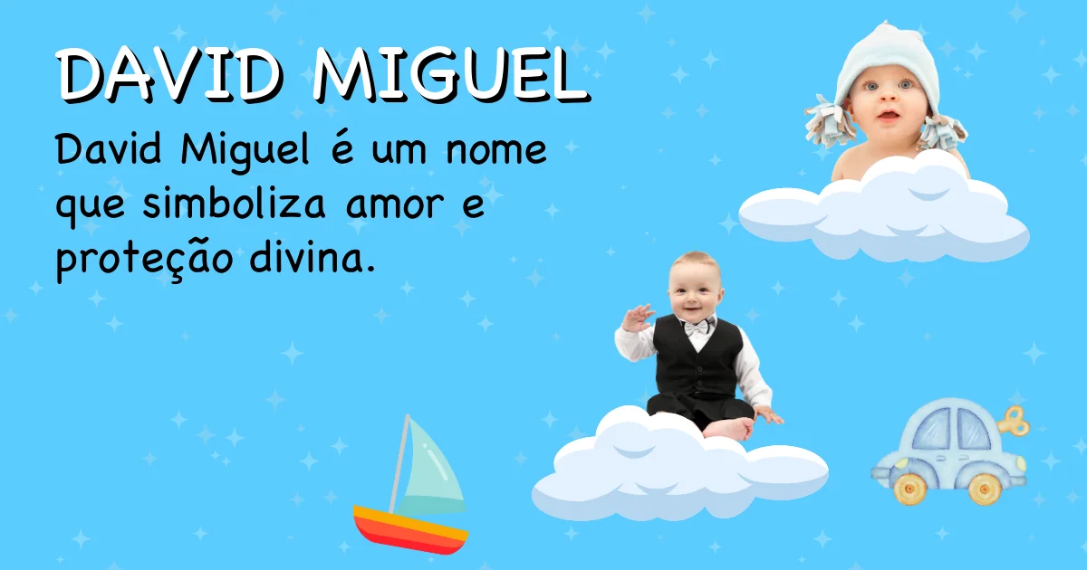 Significado do nome David miguel - Descubra a origem e significado deste nome