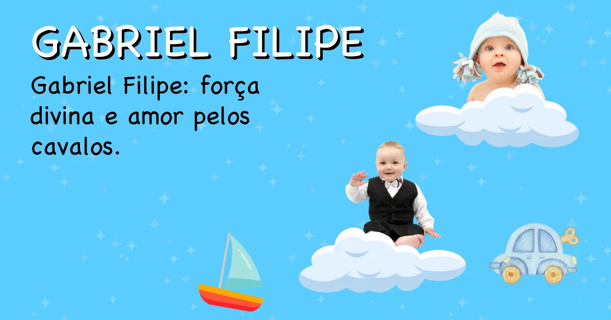 Significado do nome Gabriel filipe - Descubra a origem e significado deste nome