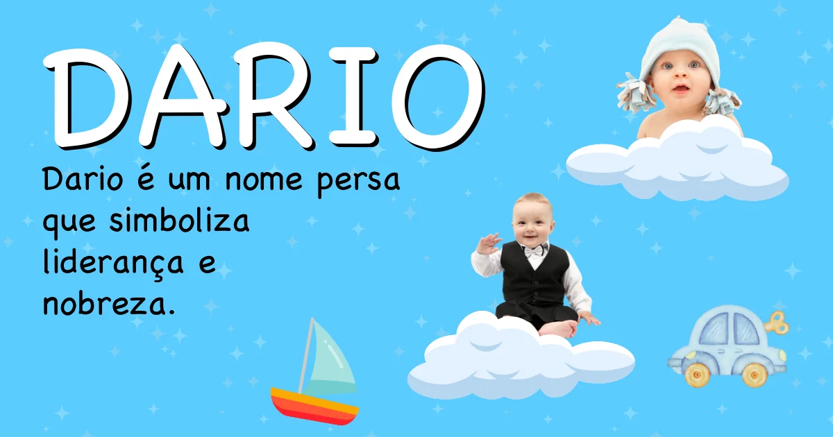Significado do nome Dario - Descubra a origem e significado deste nome