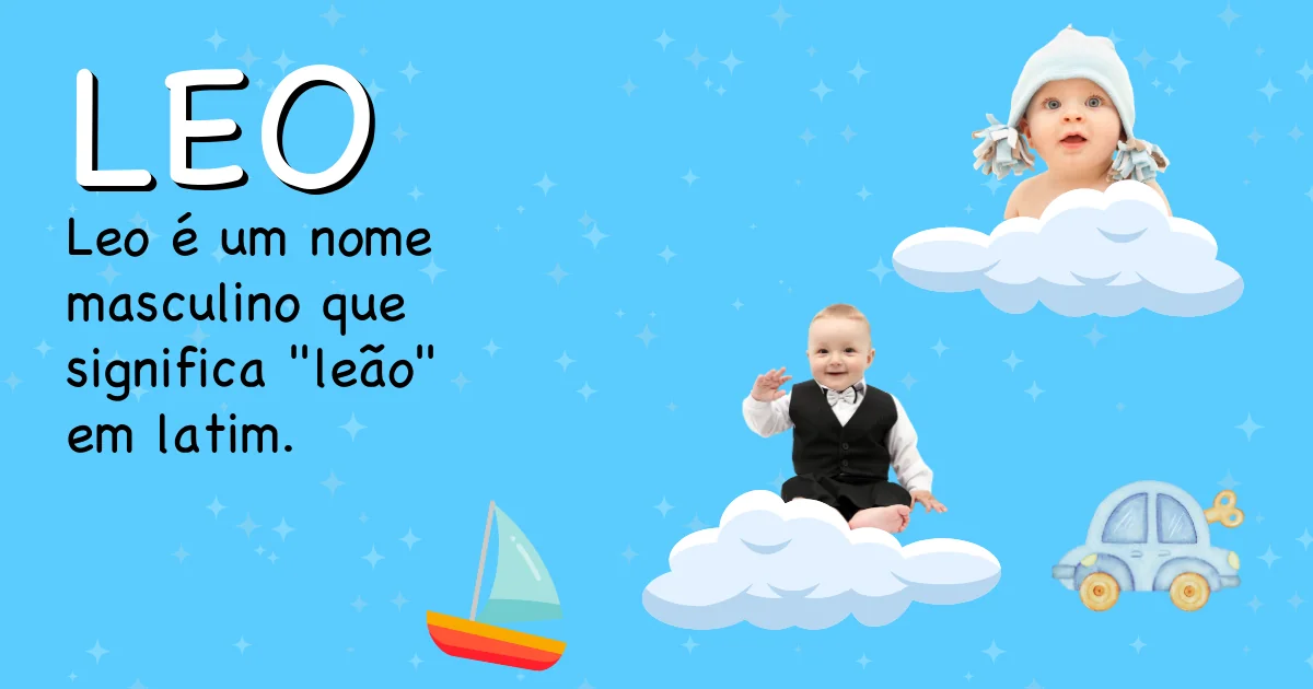 Significado do nome Leo - Descubra a origem e significado deste nome