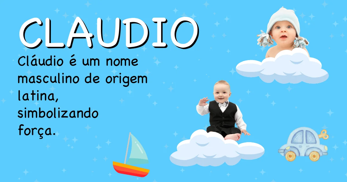 Significado do nome Claudio - Descubra a origem e significado deste nome