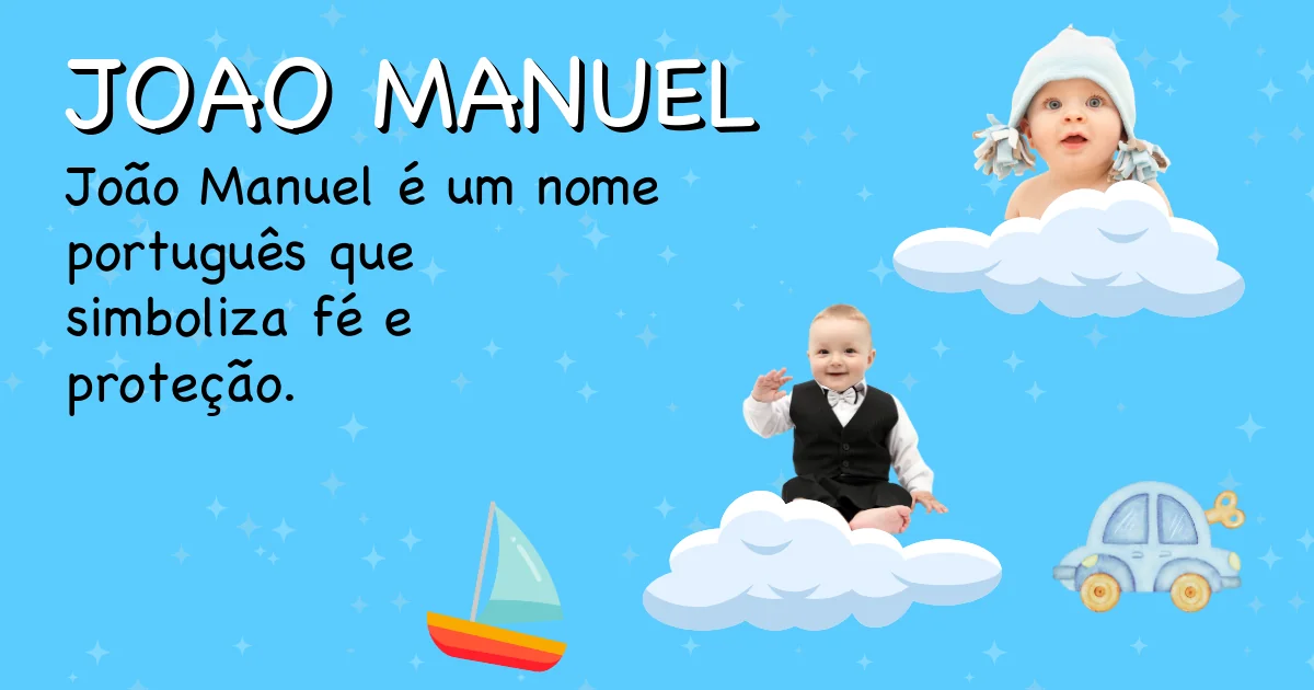 Significado do nome Joao manuel - Descubra a origem e significado deste nome