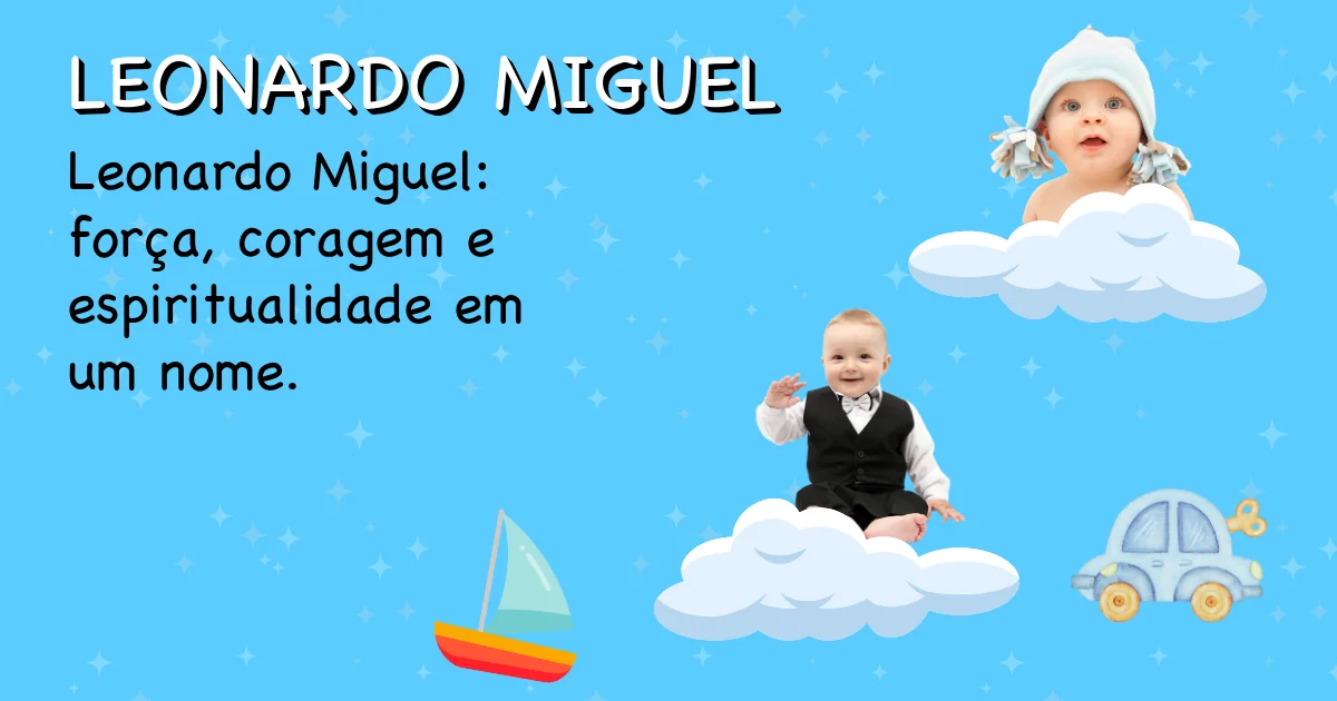 Significado do nome Leonardo miguel - Descubra a origem e significado deste nome