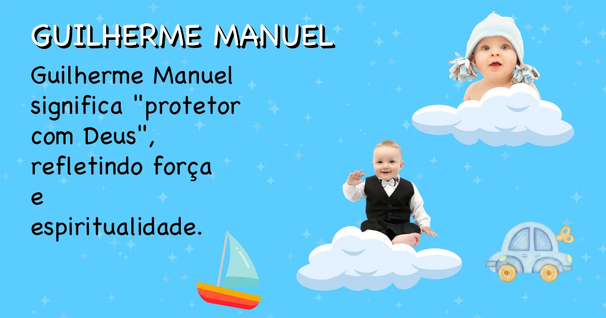 Significado do nome Guilherme manuel - Descubra a origem e significado deste nome