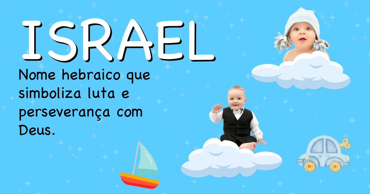 Significado do nome Israel - Descubra a origem e significado deste nome