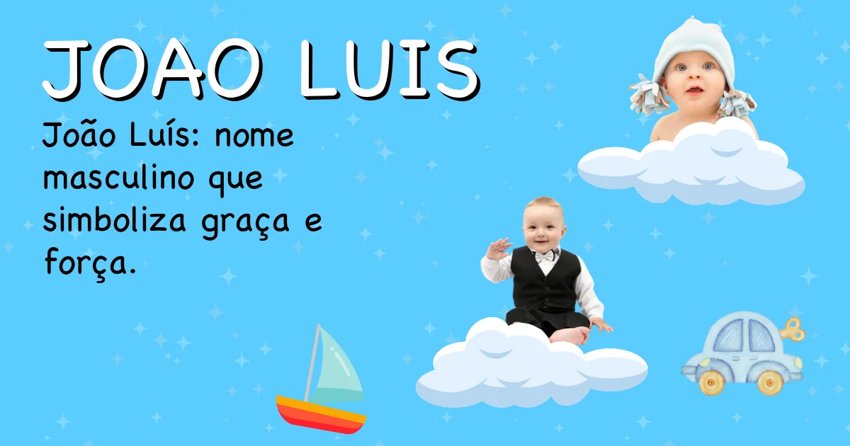 Significado do nome Joao luis - Descubra a origem e significado deste nome