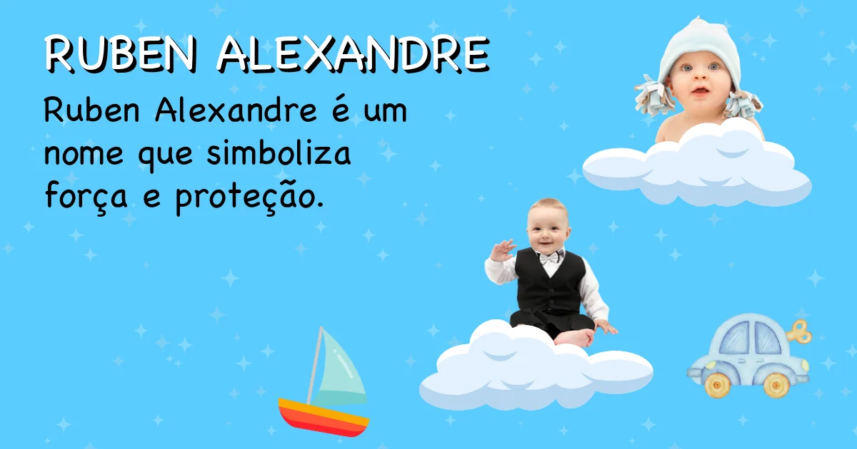 Significado do nome Ruben alexandre - Descubra a origem e significado deste nome