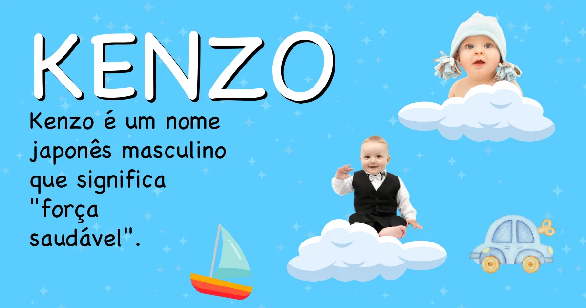 Significado do nome Kenzo - Descubra a origem e significado deste nome