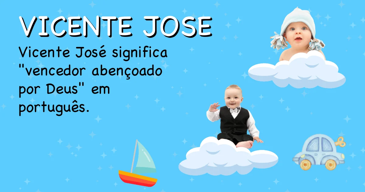 Significado do nome Vicente jose - Descubra a origem e significado deste nome