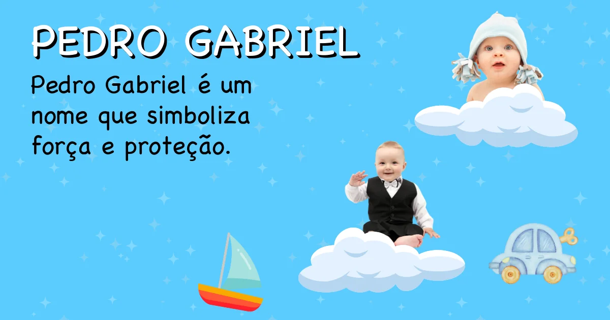 Significado do nome Pedro gabriel - Descubra a origem e significado deste nome