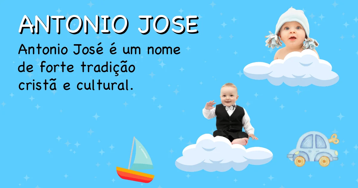 Significado do nome Antonio jose - Descubra a origem e significado deste nome